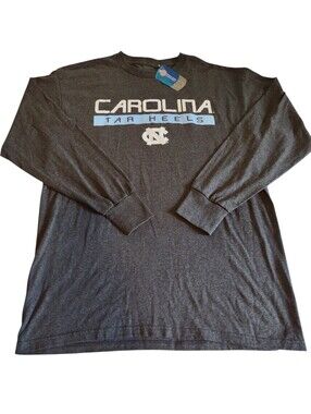 Majestic Section 101 Large Long Sleeve Carolina Tarheels T-Shirt